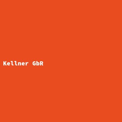Hersteller: Kellner GbR