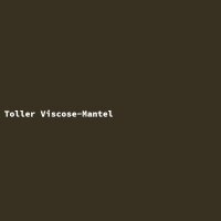 Toller Viscose-Mantel